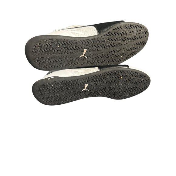 Puma X BMW M Motorsport‎ High-Top Racing Shoes Size 6.5 US White & Black Leather - Picture 8 of 10